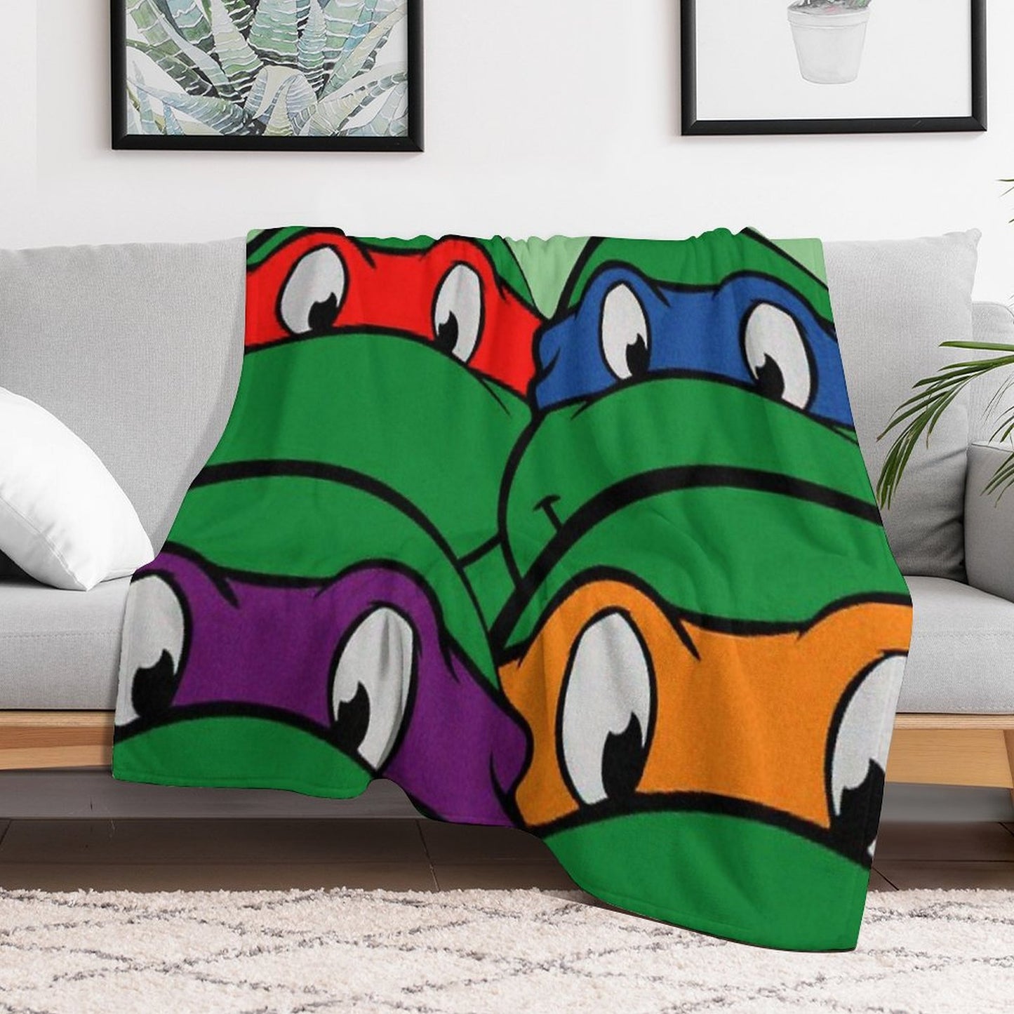 TMNT Throw Blanket