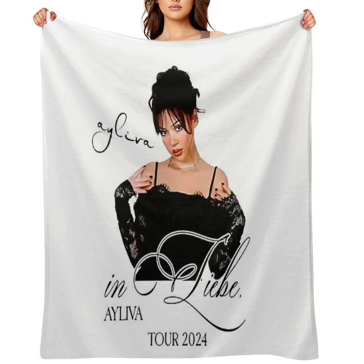 Ayliva In Liebe Tour 2024 Throw Blanket