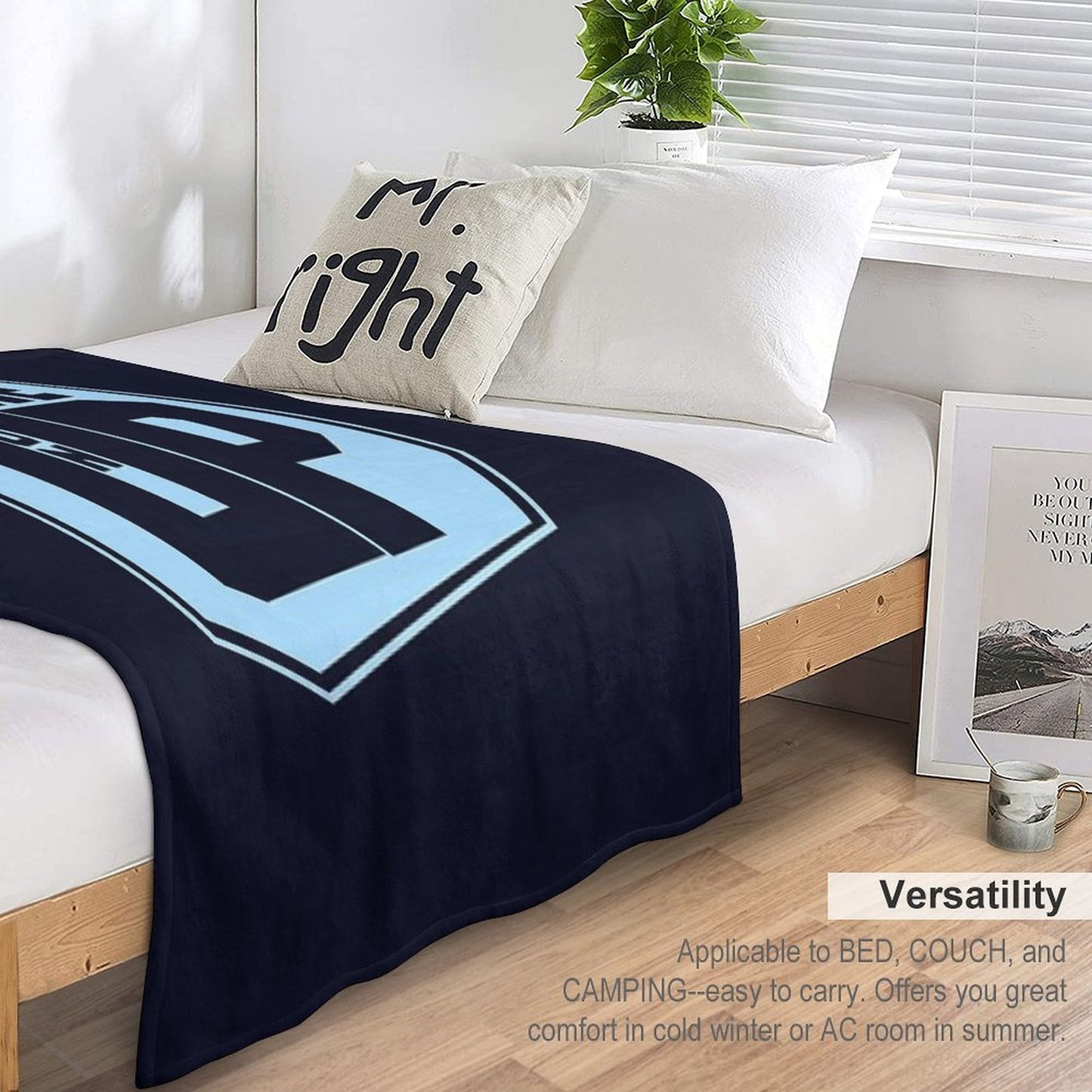 Move On Up Throw Blanket