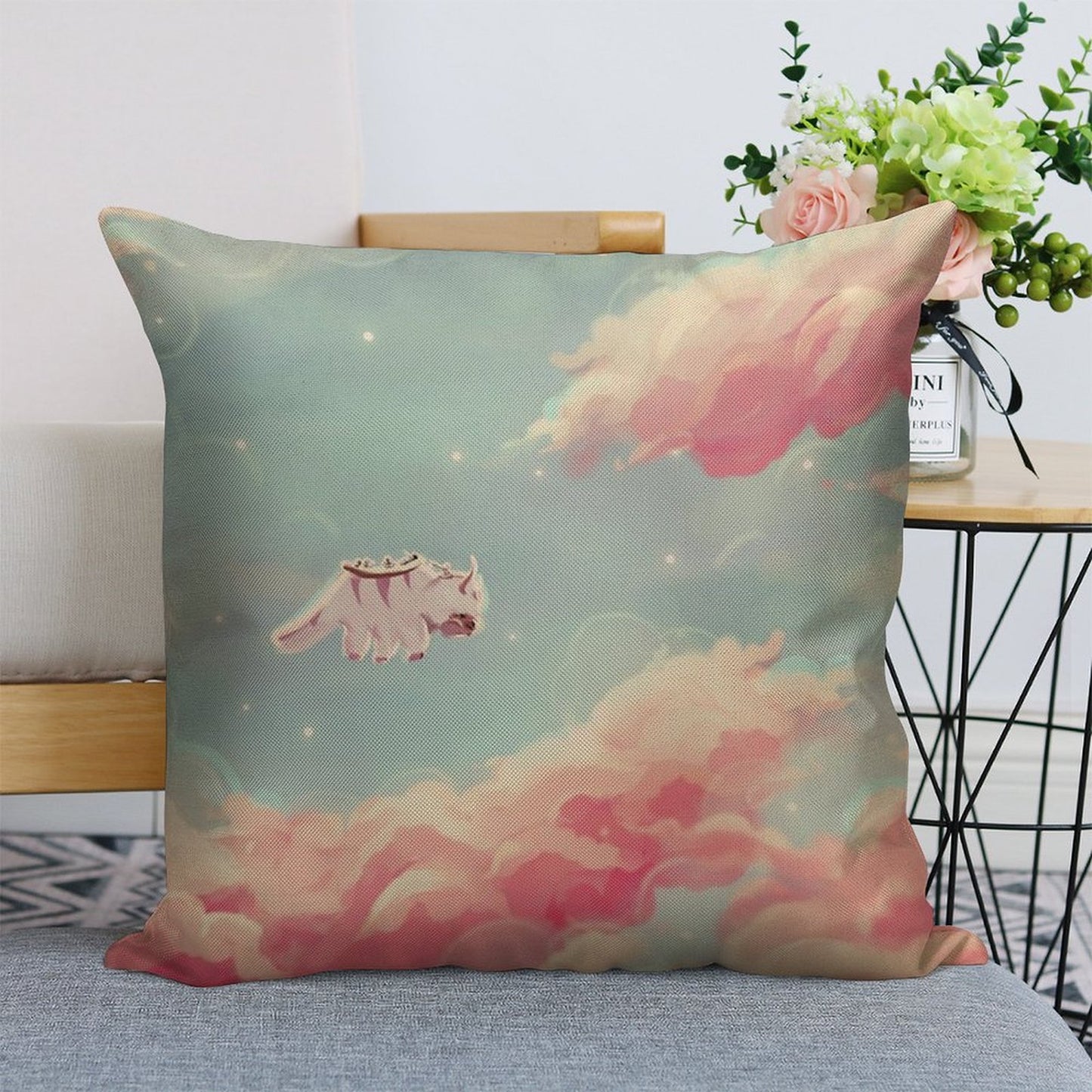 Dreamy Appa Poster V1 Linen Throw Pillow Cover