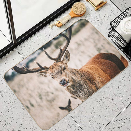 The Proud Deer Bath Mat