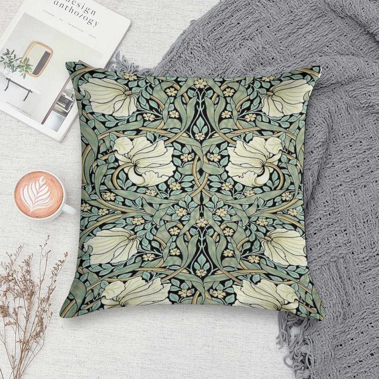 William Morris - Pimpernel Soft Style Accent Throw Pillow
