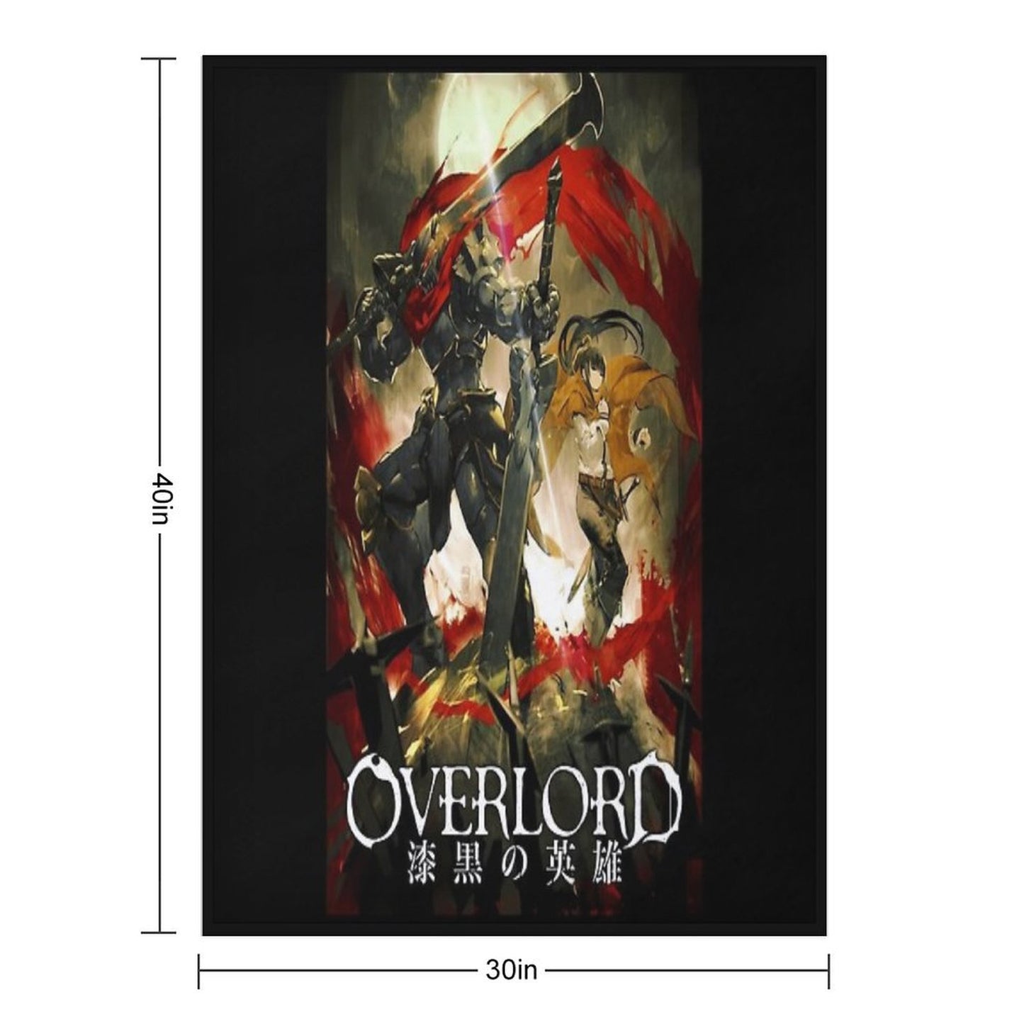 OVERLORD Throw Blanket