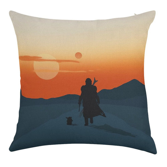 This Is The Way Linen Throw Pillow Cover