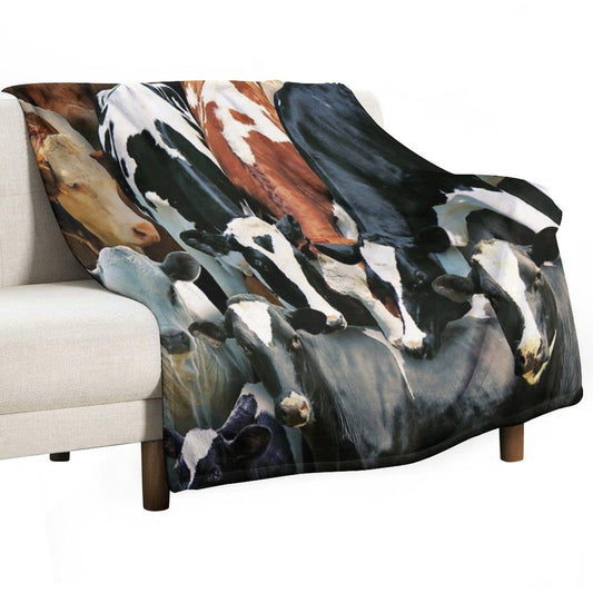 Cows Throw Blanket