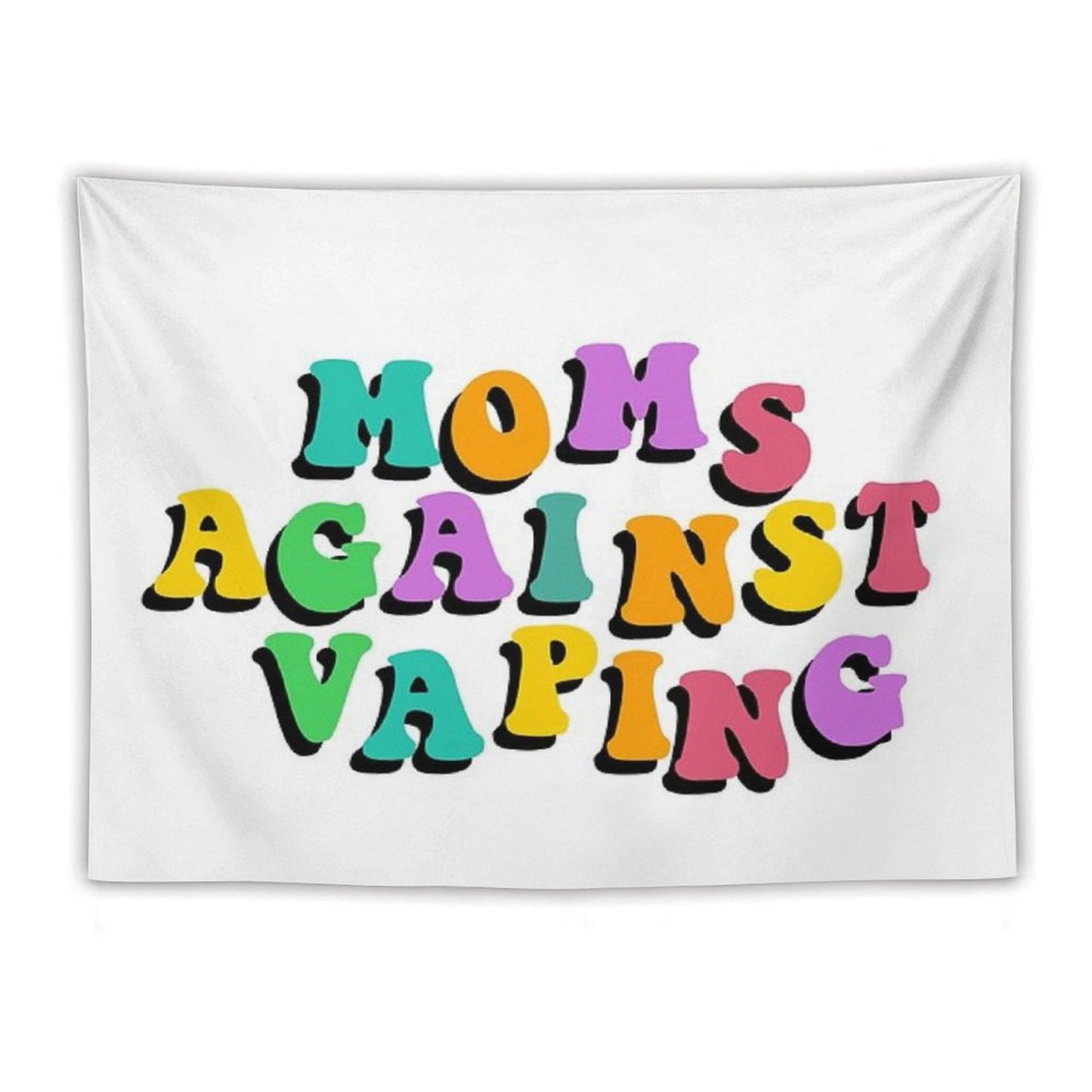 Moms Against Vaping Tapestry