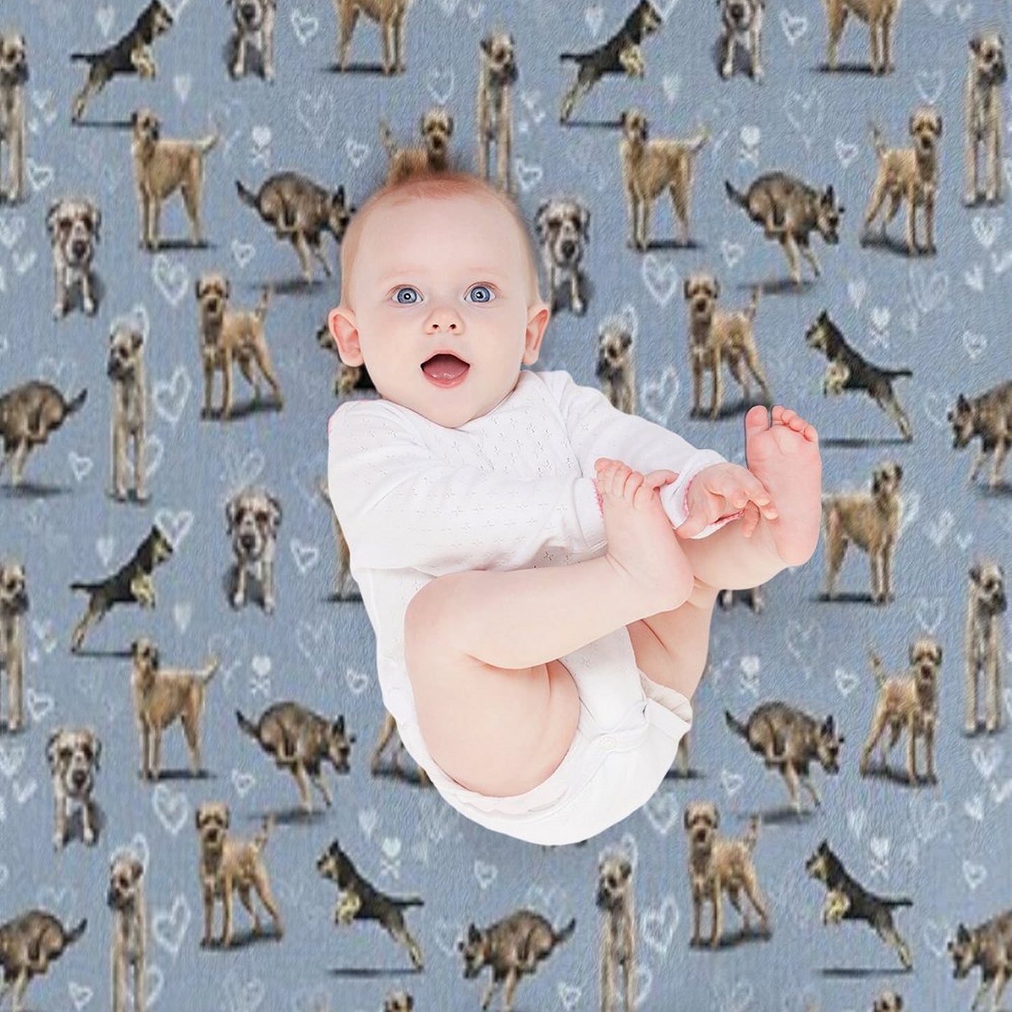 The Border Terrier Throw Blanket