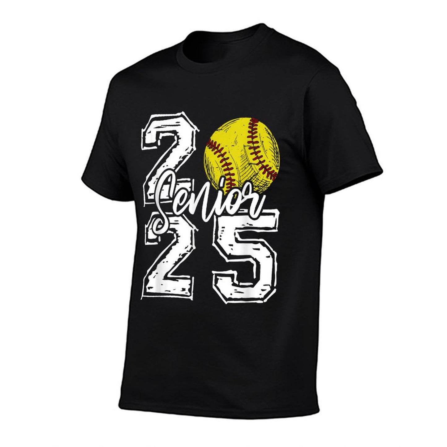 Class of 2025 Softball Senior 2025 Back To School Funny T-Shirt
