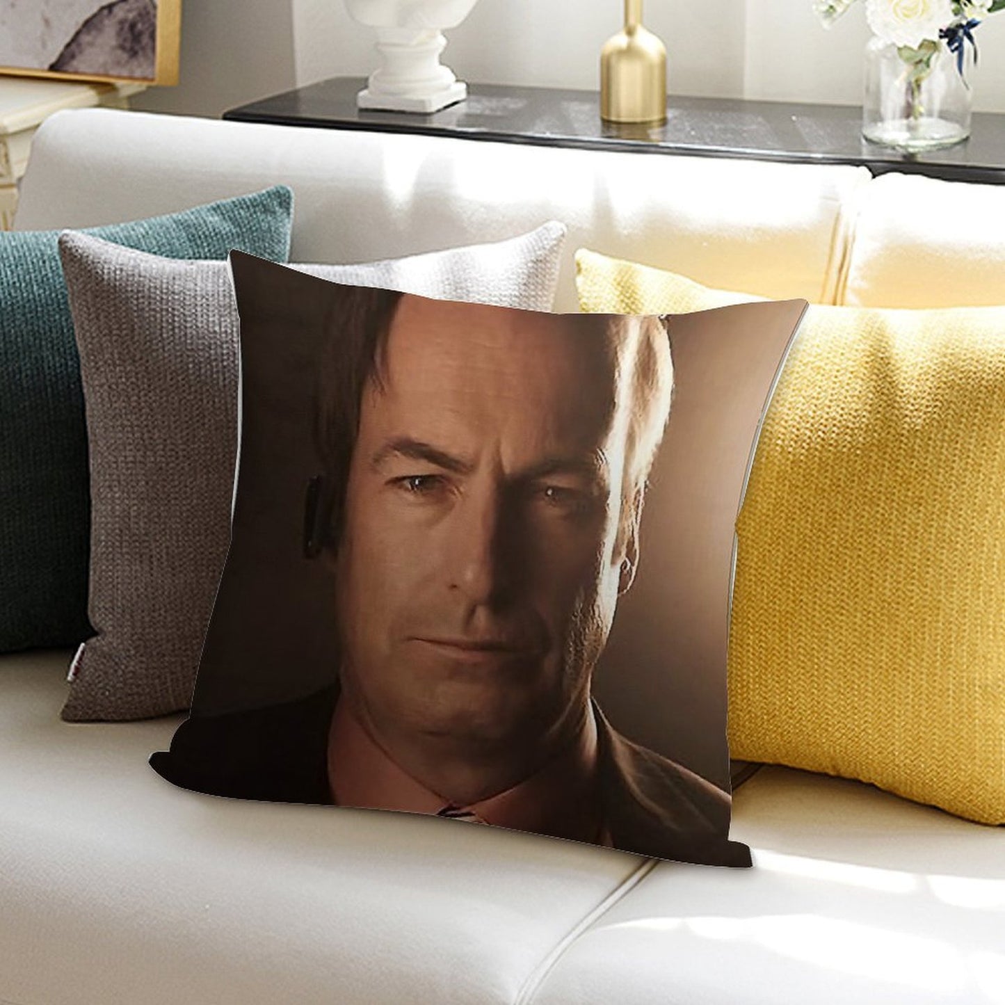 Saul Soft Anti-Pilling Throw Pillow