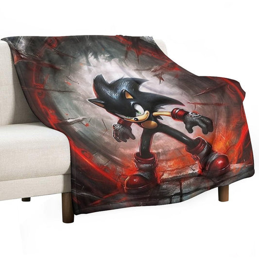 Shadow's Grand Entrance Throw Blanket