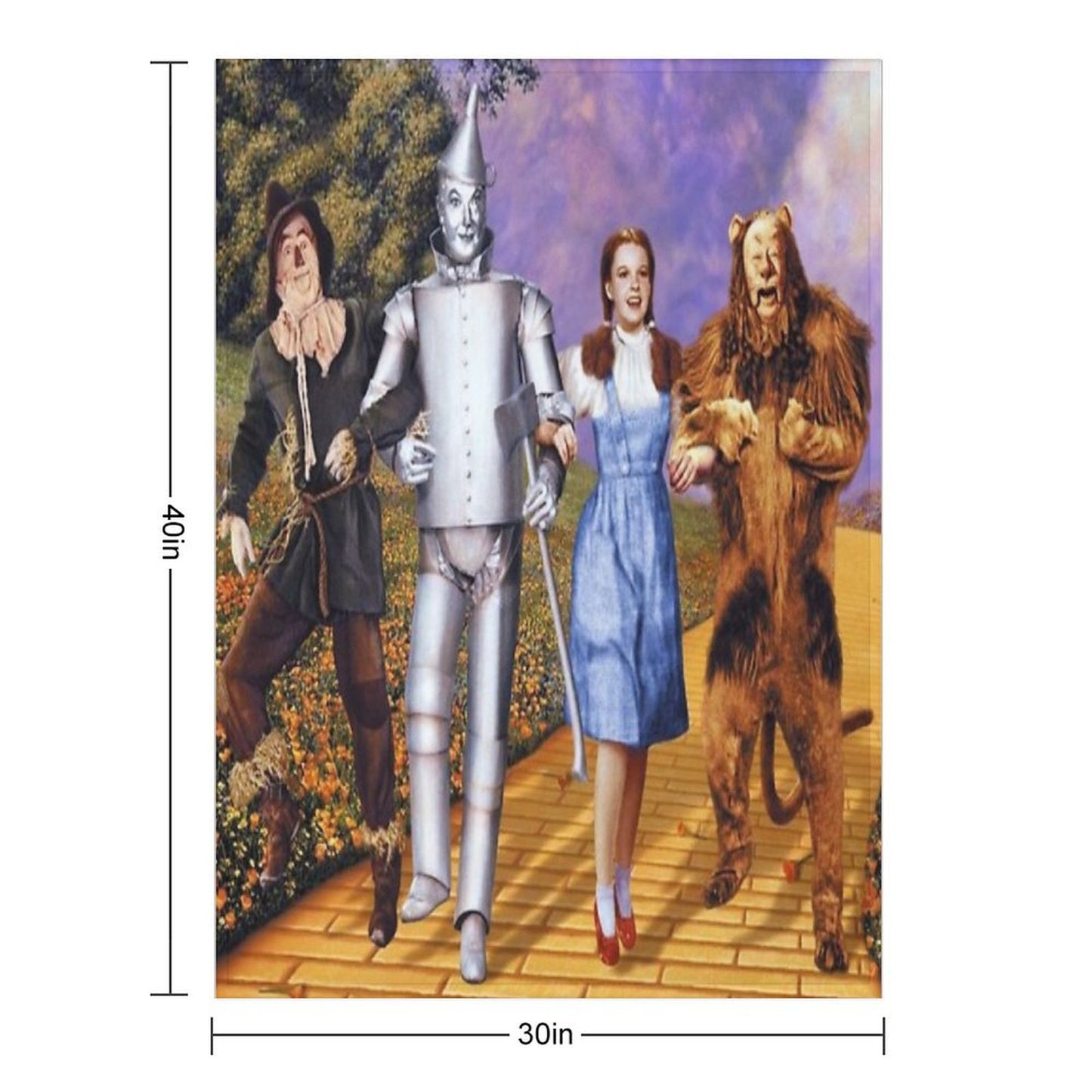 The Wizard of Oz Throw Blanket