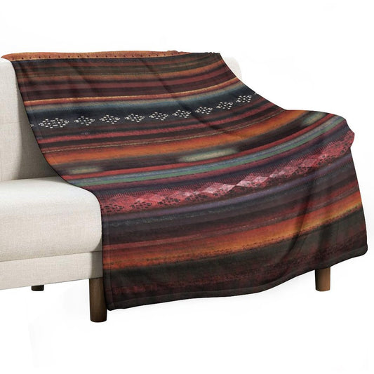 The Travellers Garmet Throw Blanket