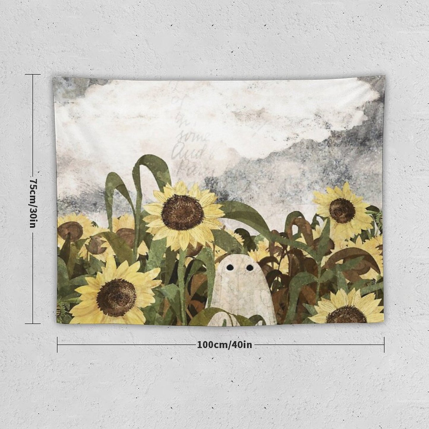 There's A Ghost in The Sunflower Field Again... Tapestry