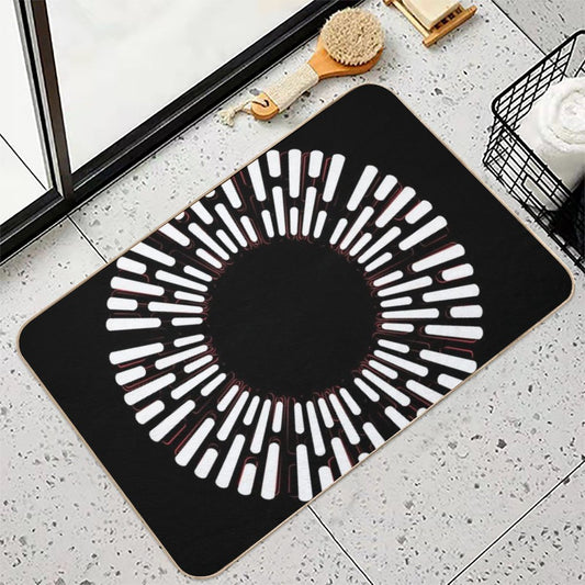 Death Star Lighting Bath Mat