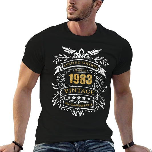 Womens Limited Edition 40th Birthday Gift Idea Vintage 1983 Versatile T-Shirt