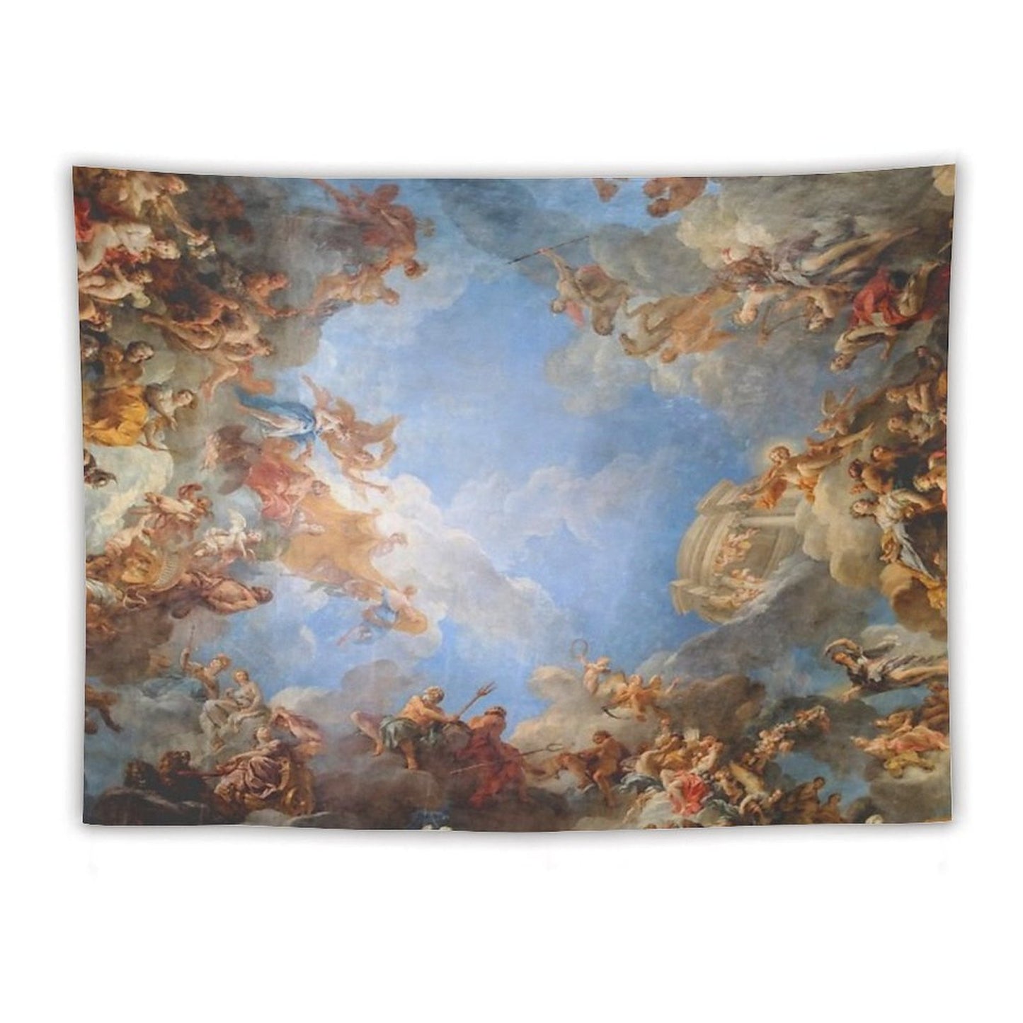 Fresco of Angels in The Palace of Versailles Tapestry