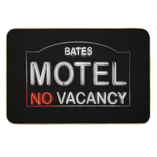 Bates Motel Sign Bath Mat