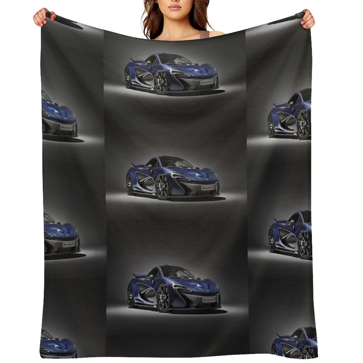 McLaren P1 Throw Blanket