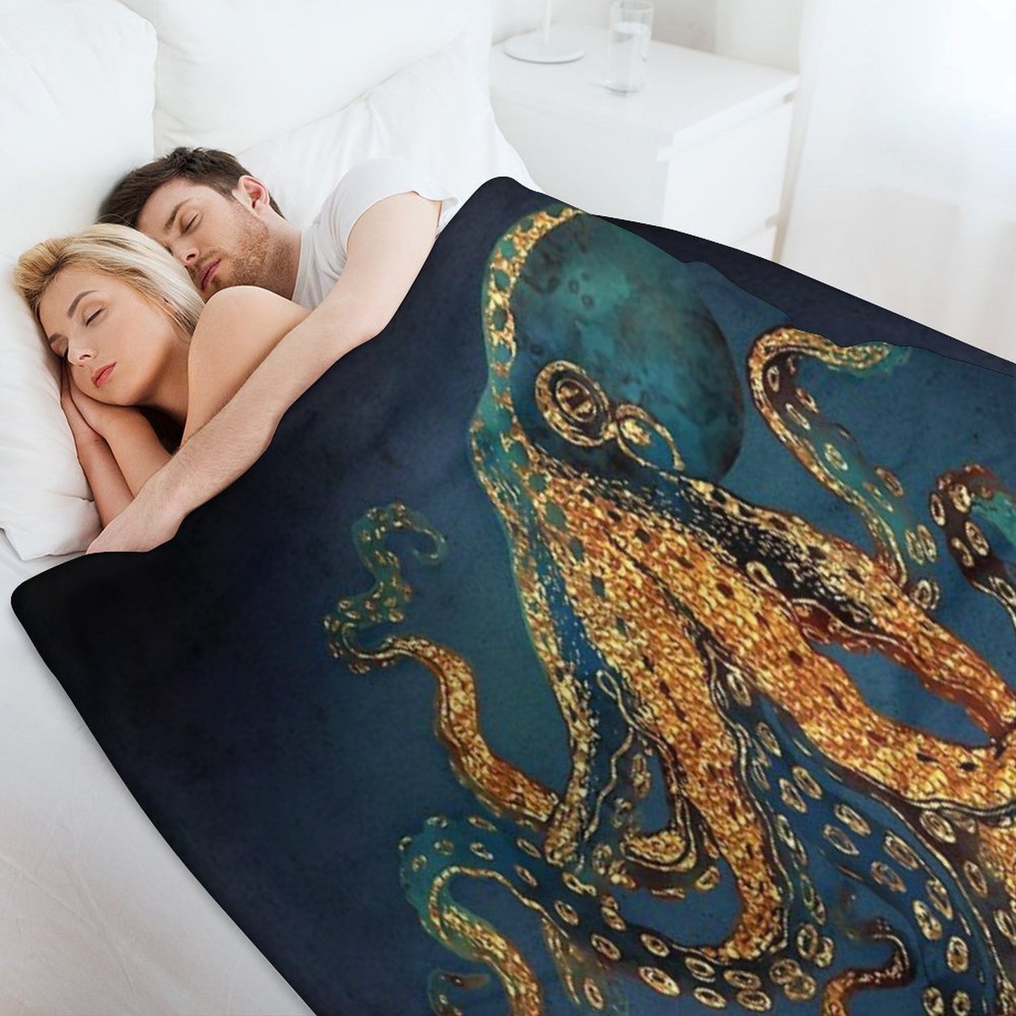 Underwater Dream IV Throw Blanket