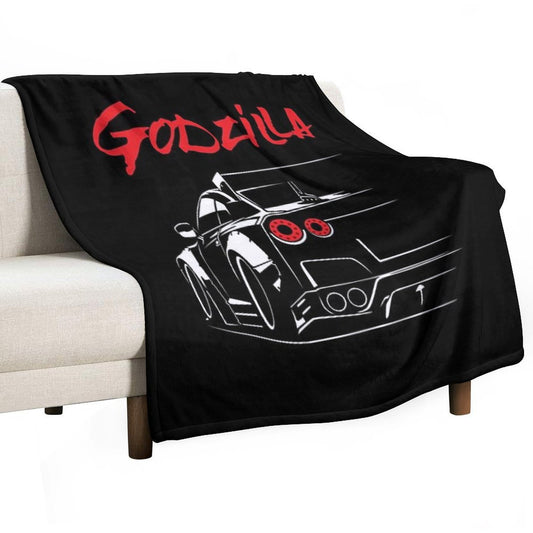 Nissan GTR R35 Throw Blanket