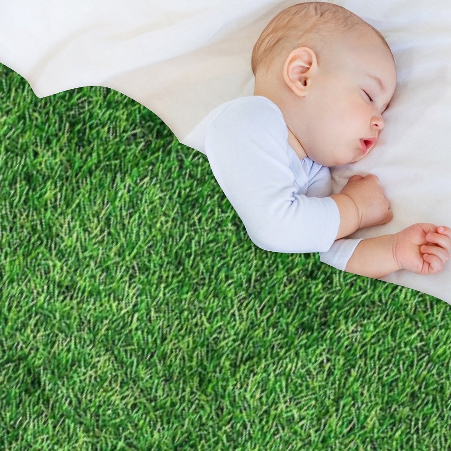 COOL !!!! GRASS BLANKET !!!! Throw Blanket