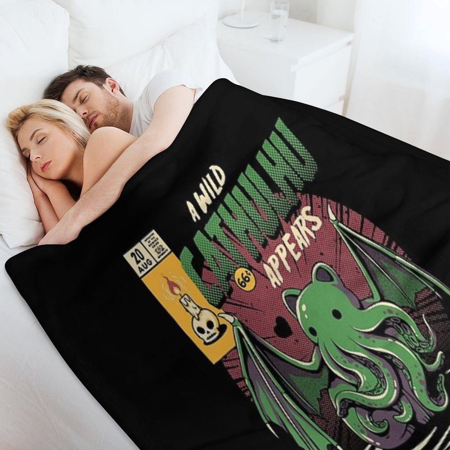 Cathulhu Throw Blanket