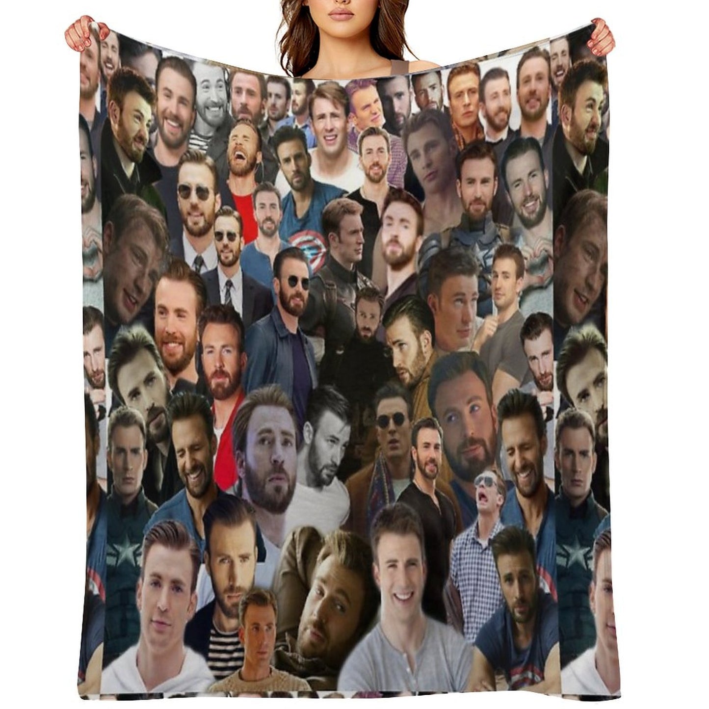 Chris Evans Throw Blanket