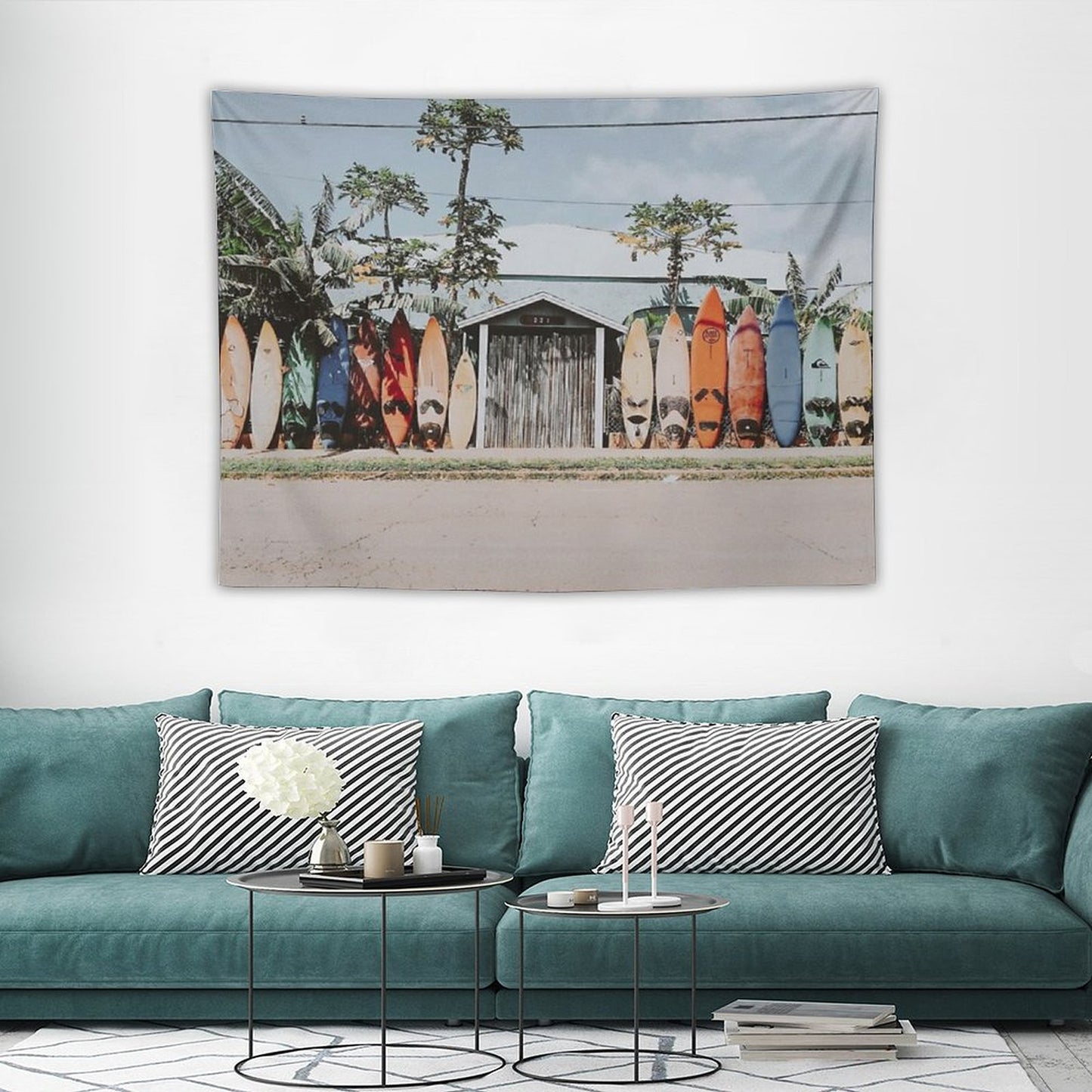 Lets Surf Lxxxiii Tapestry