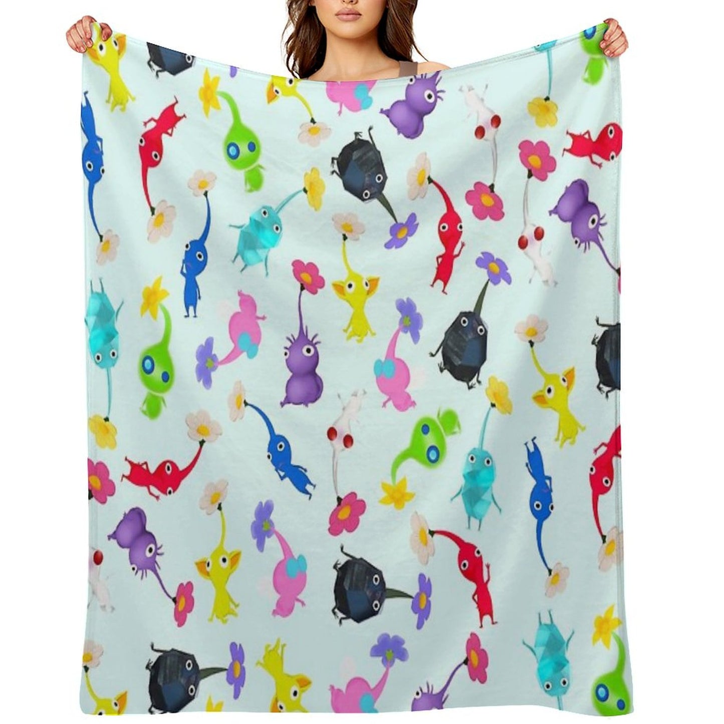 ALL Pikmin Throw Blanket