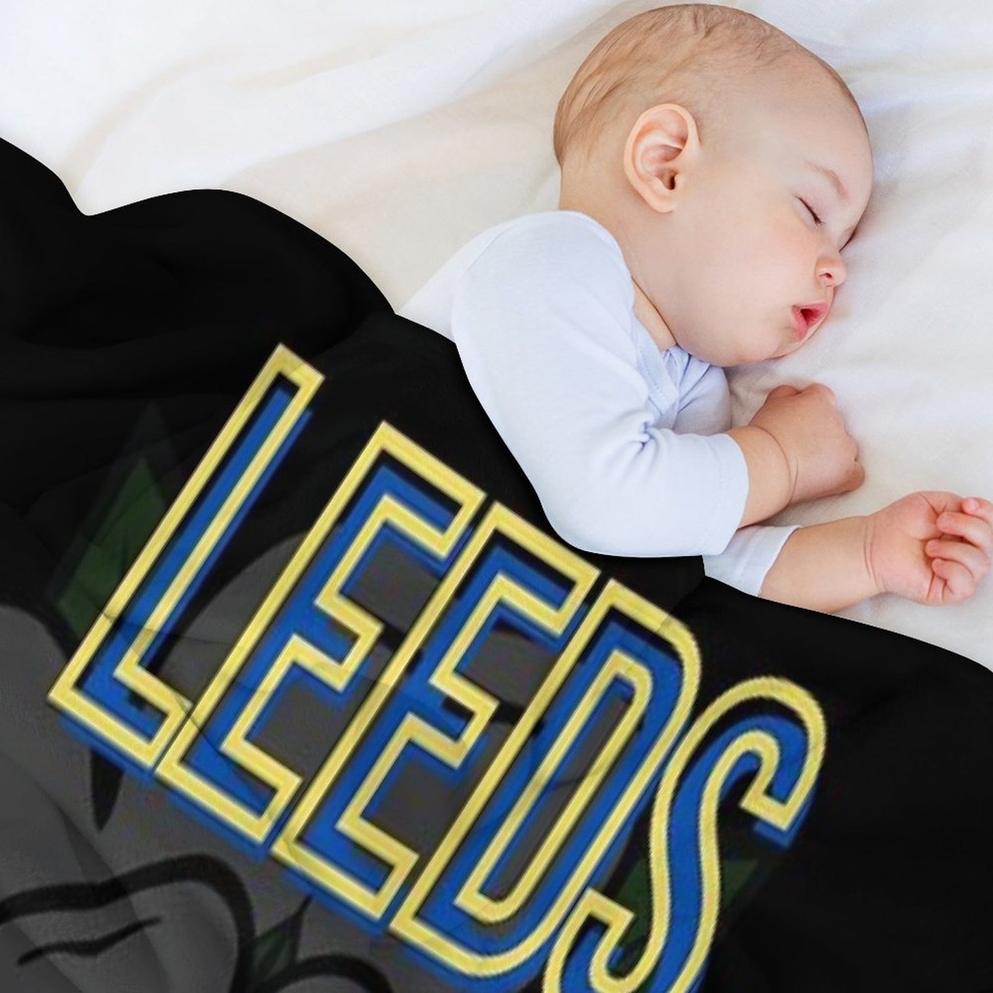 Leeds Leeds Leeds Throw Blanket