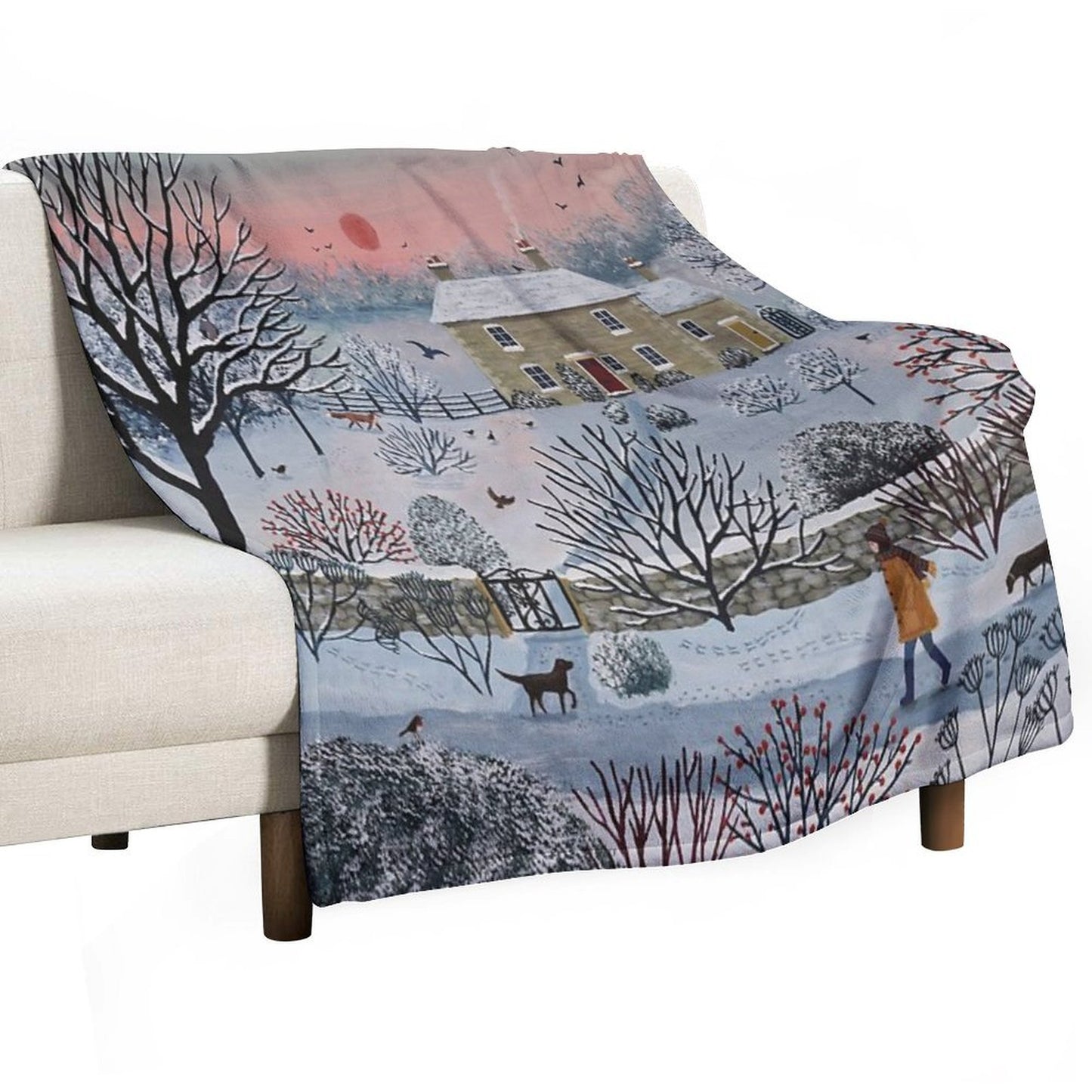 Nearly Home Throw Blanket