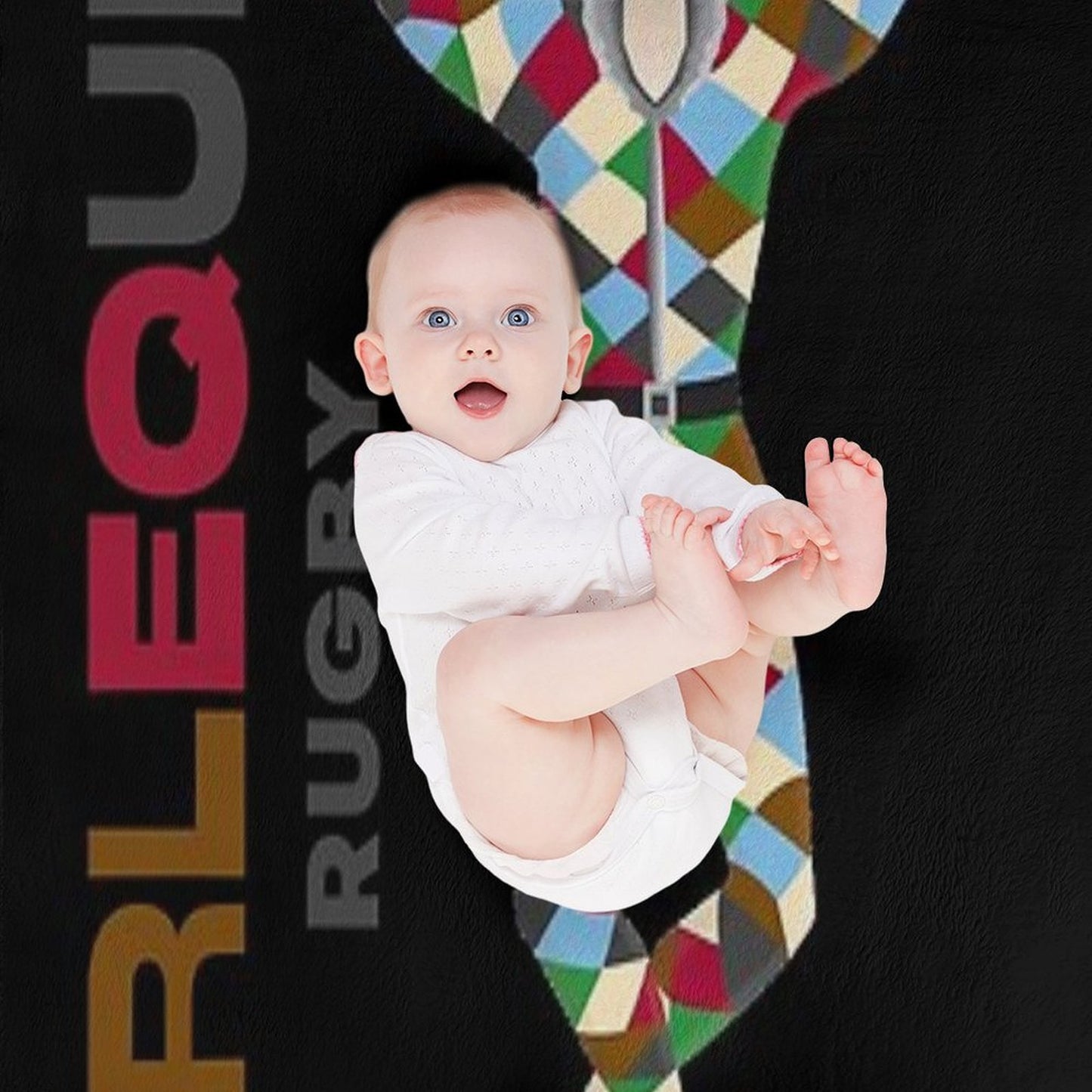 Harlequins Rugby Essential Throw Blanket