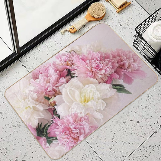 Peonies Bath Mat