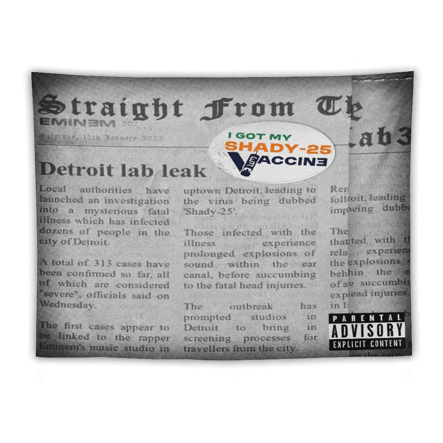 Straight From The Lab 3 Tapestry