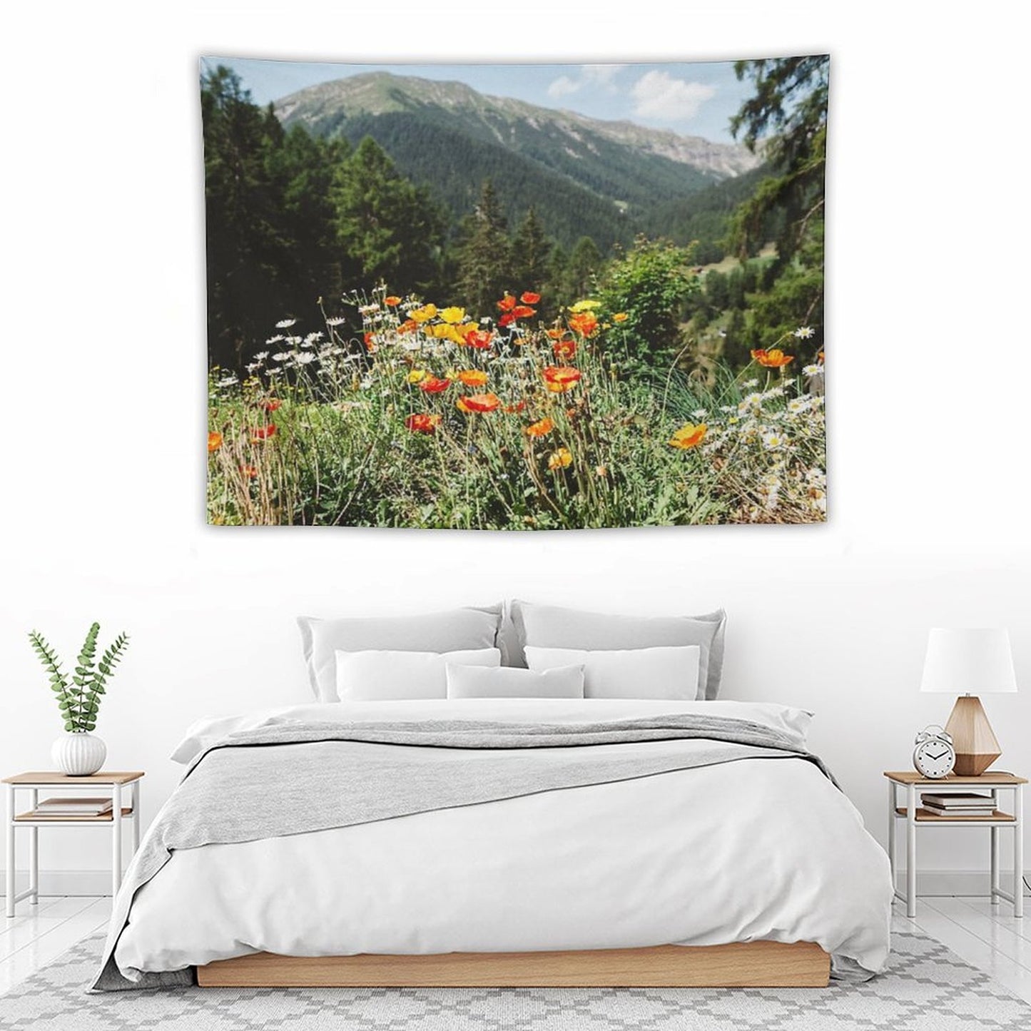 Mountain Garden Tapestry
