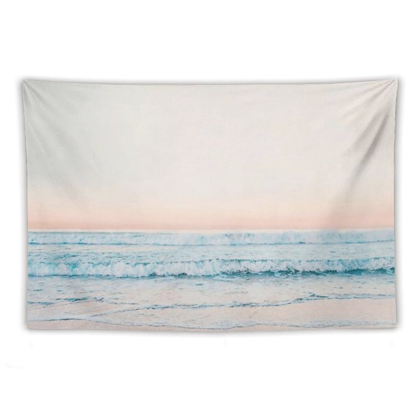 Minimalist Ocean Print Tapestry