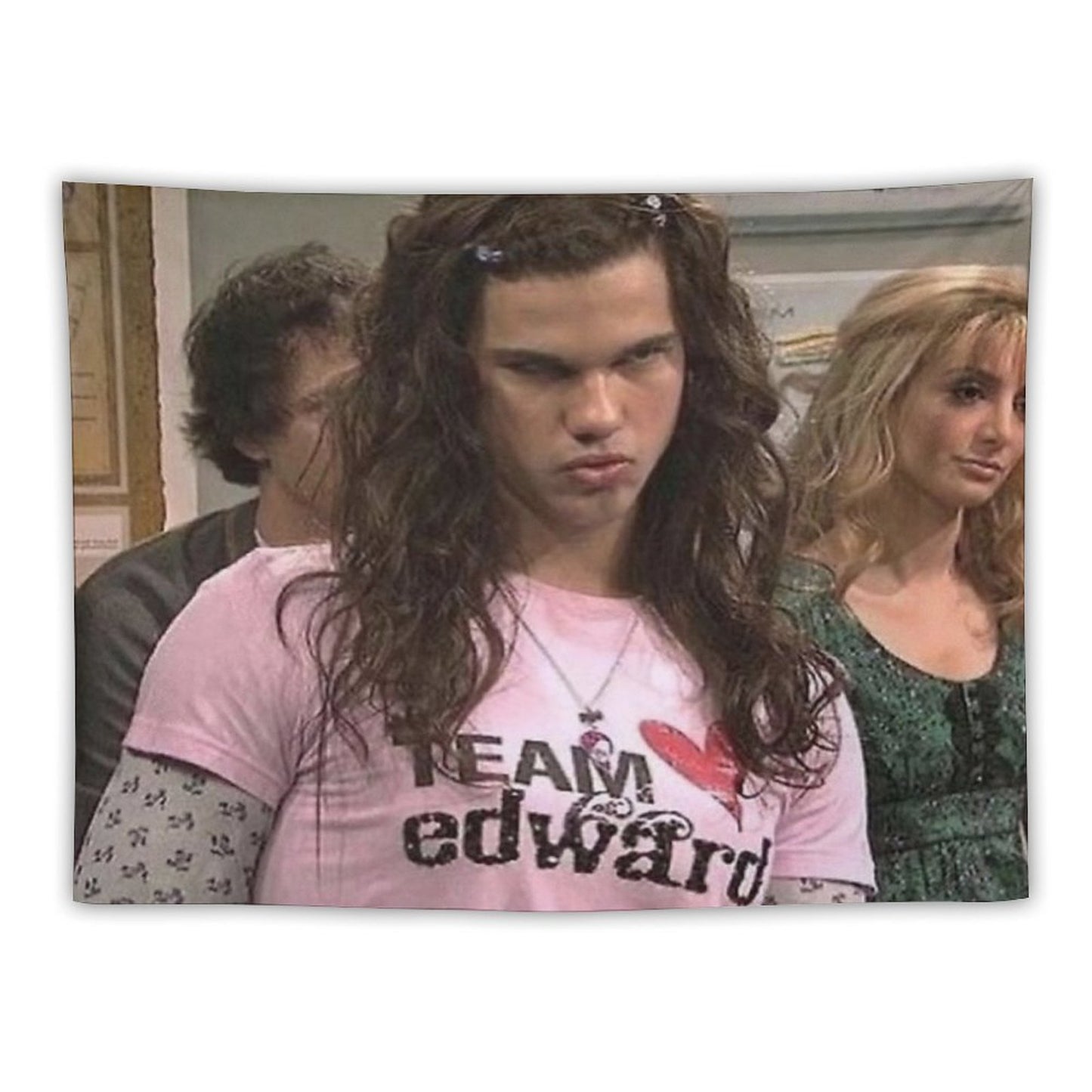 Team Edward-- Jacob Tapestry