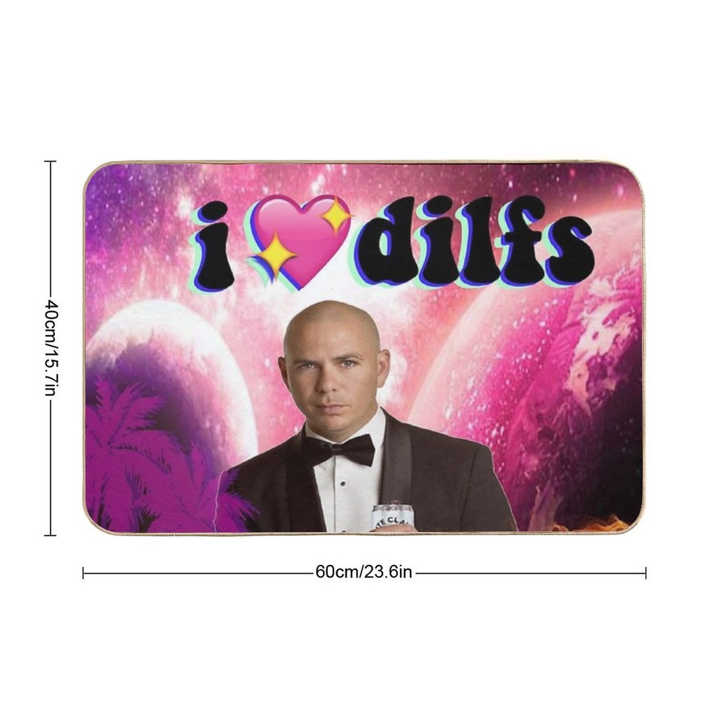 I Love Dilfs Bath Mat