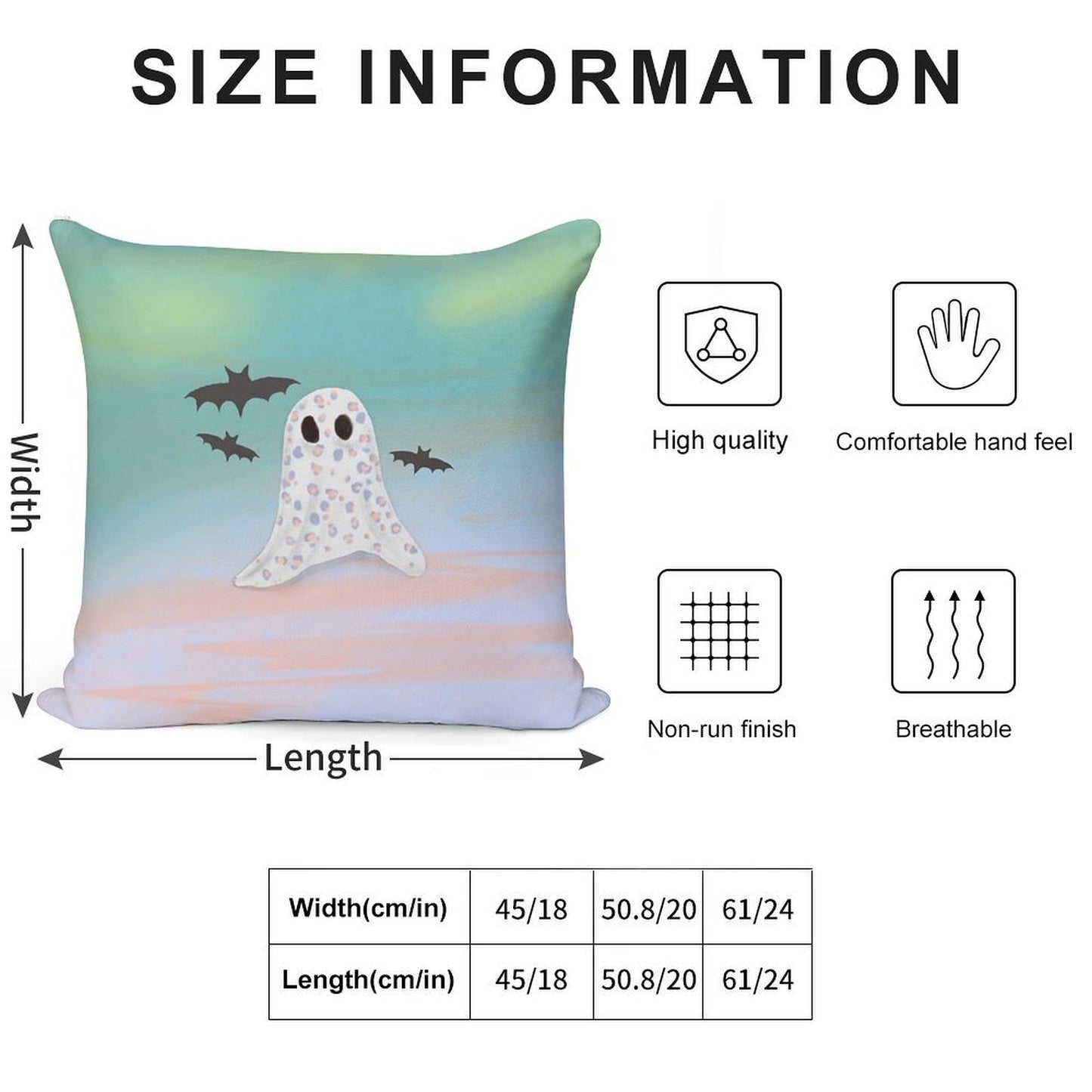 Cheetah Ghost Soft Home Decor Throw Pillow