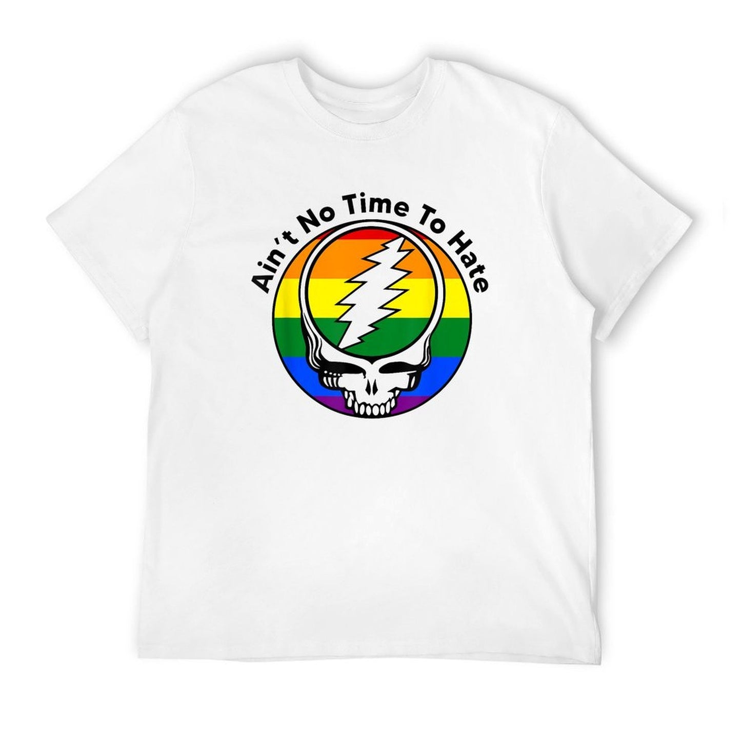 LGBT Pride Ain’t No Time To Hate Trendy Pattern T-Shirt
