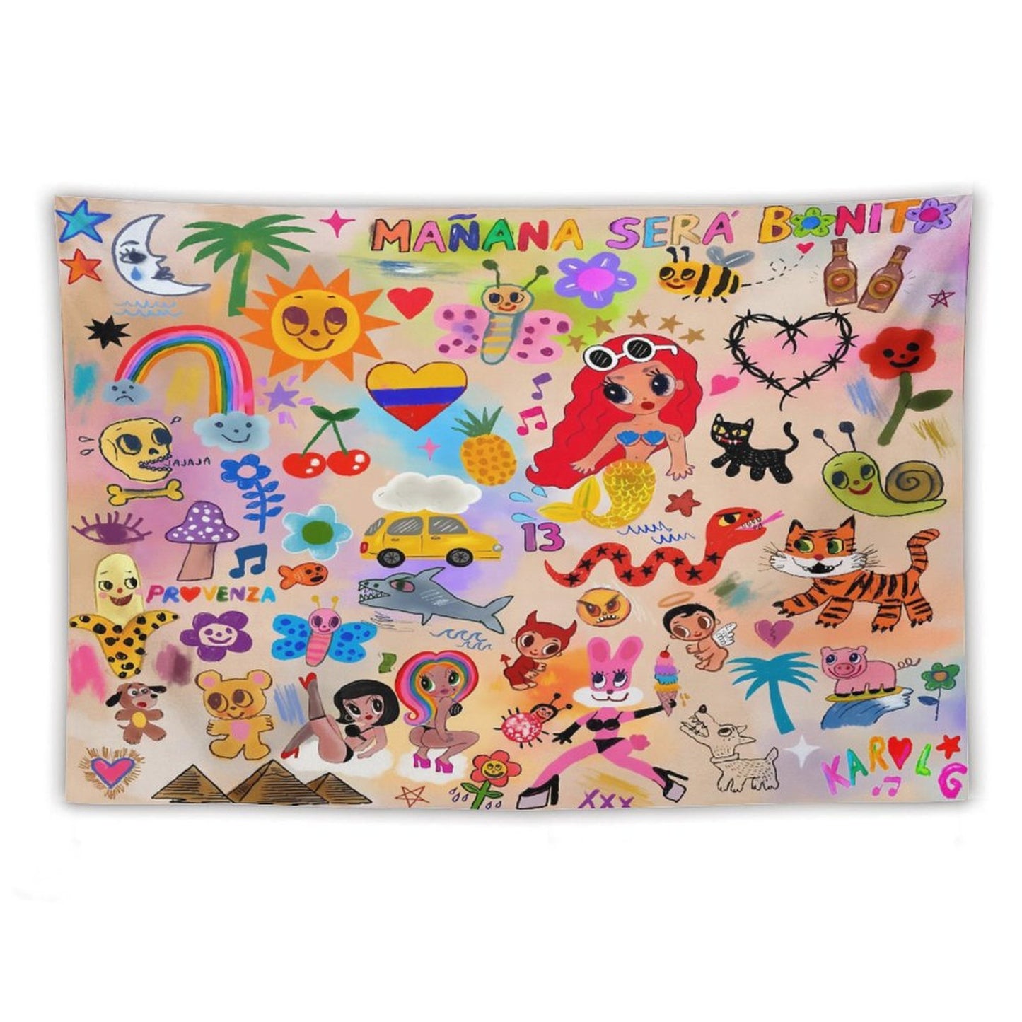 Manana Sera Bonito Tapestry