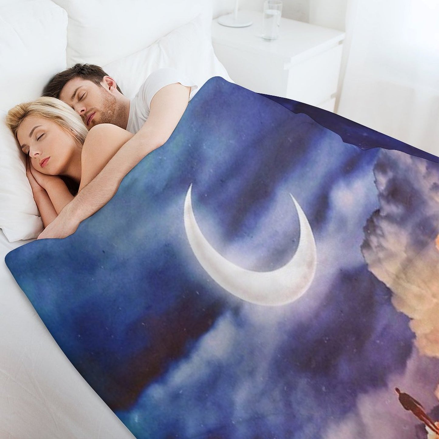 Waiting For The Day Throw Blanket