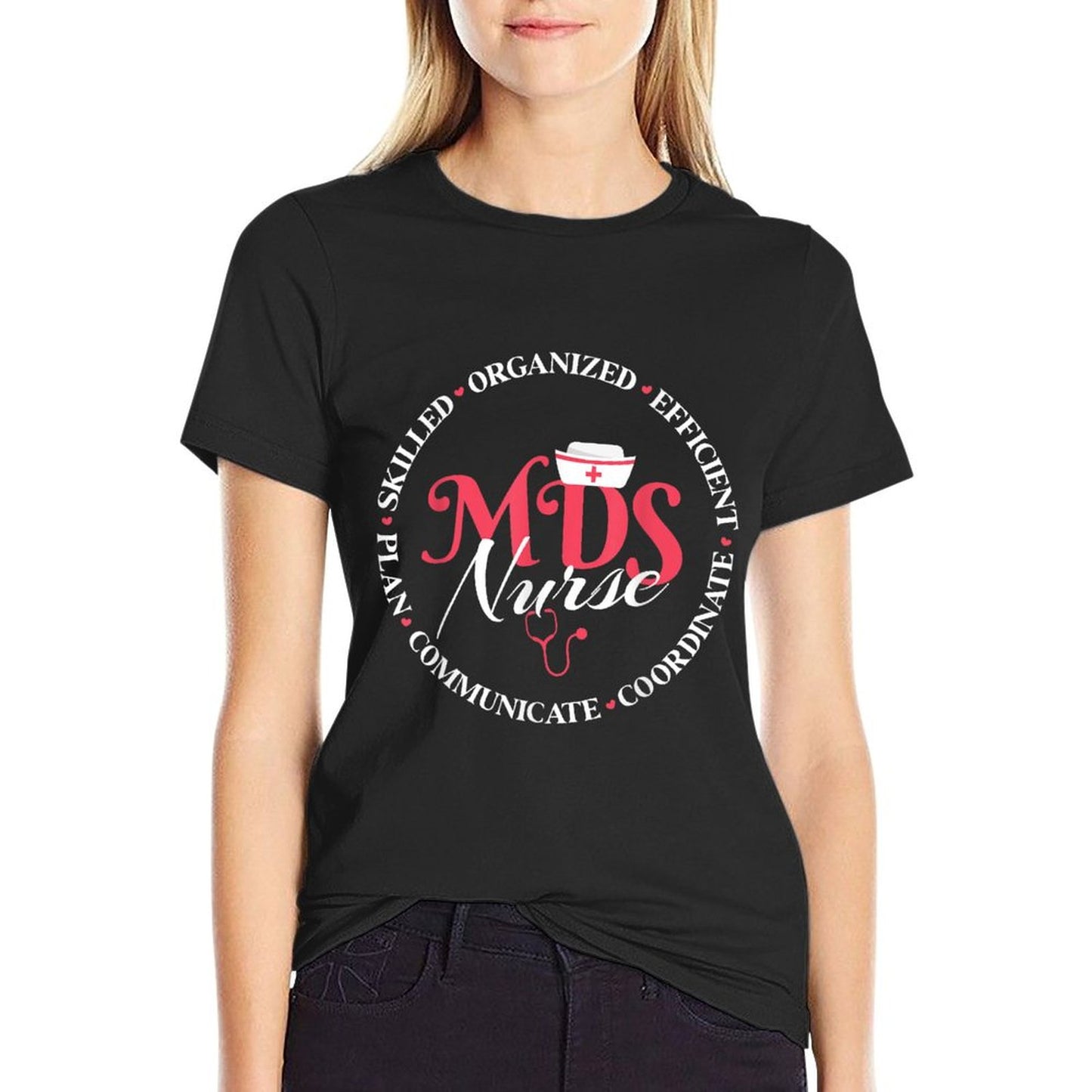 MDS Nurse Appreciation, Small, Black T-Shirt