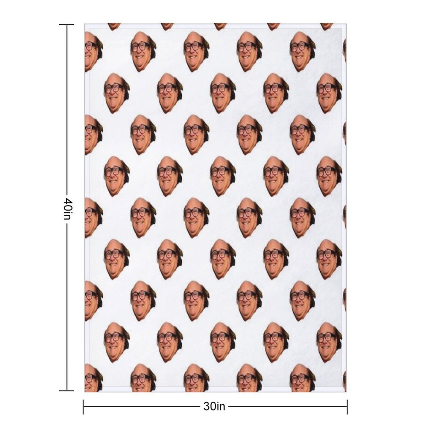 Danny Devito Throw Blanket
