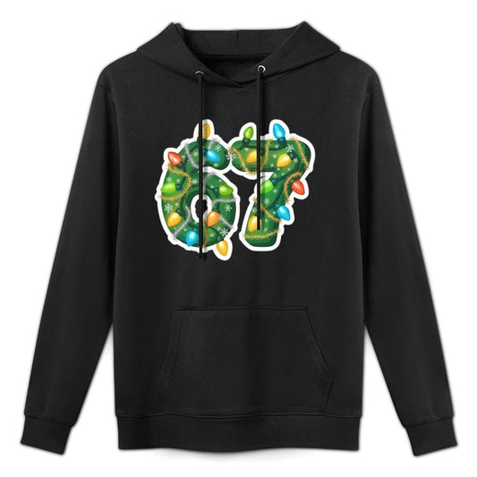 Funny Six Seven 6 7 Meme Unique Design 6 7 Christmas Casual Wear Hoodie