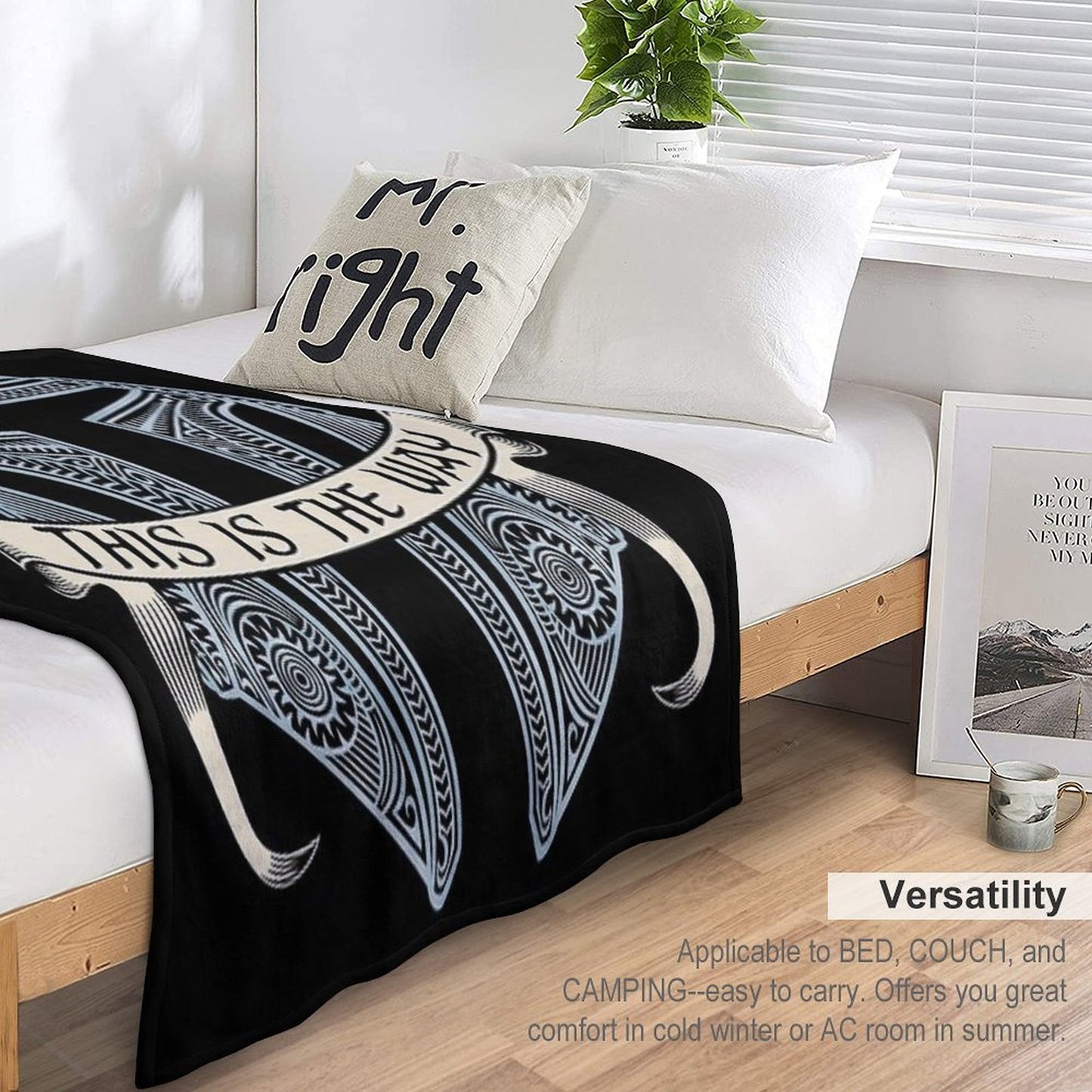 This Is The Way - Tattoo Throw Blanket