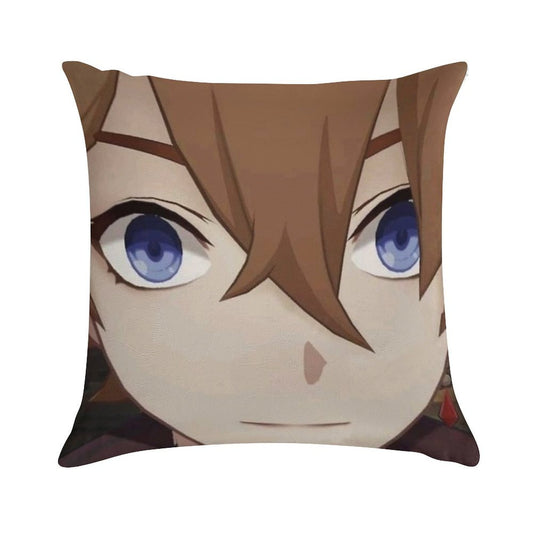 Childe Genshin Impact Soft Skin-Friendly Throw Pillow
