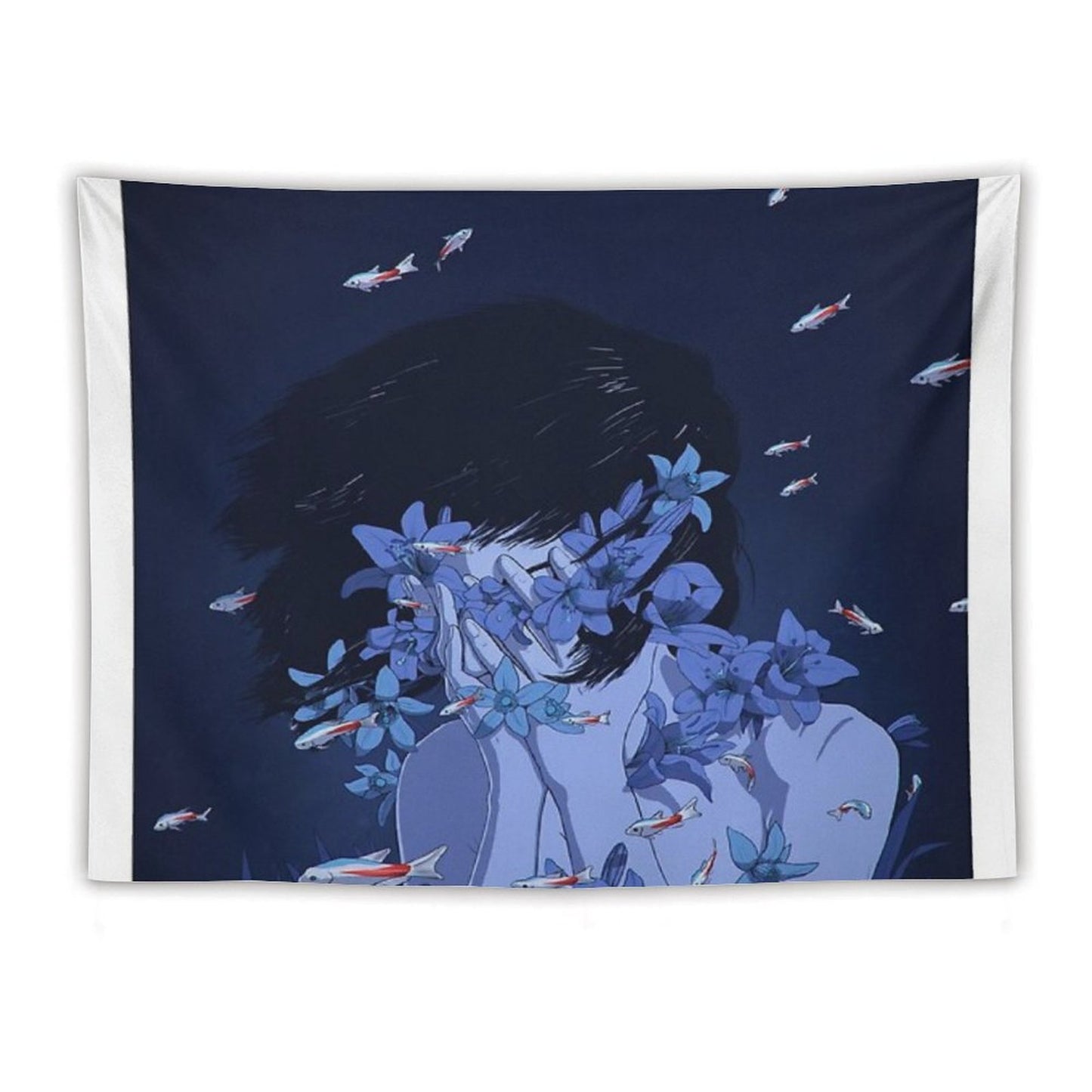 Perfect Blue Tapestry