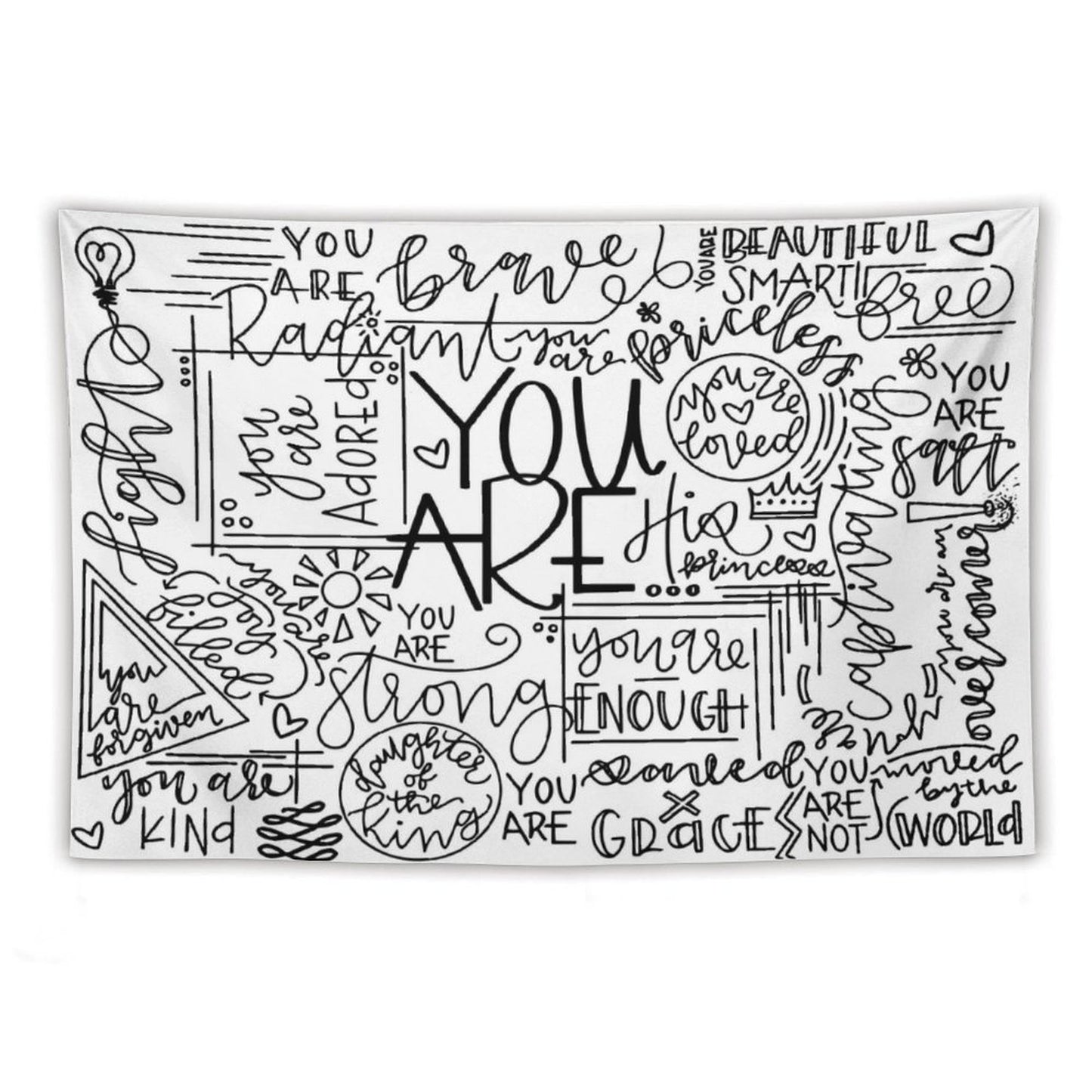 You Are Enough Tapestry