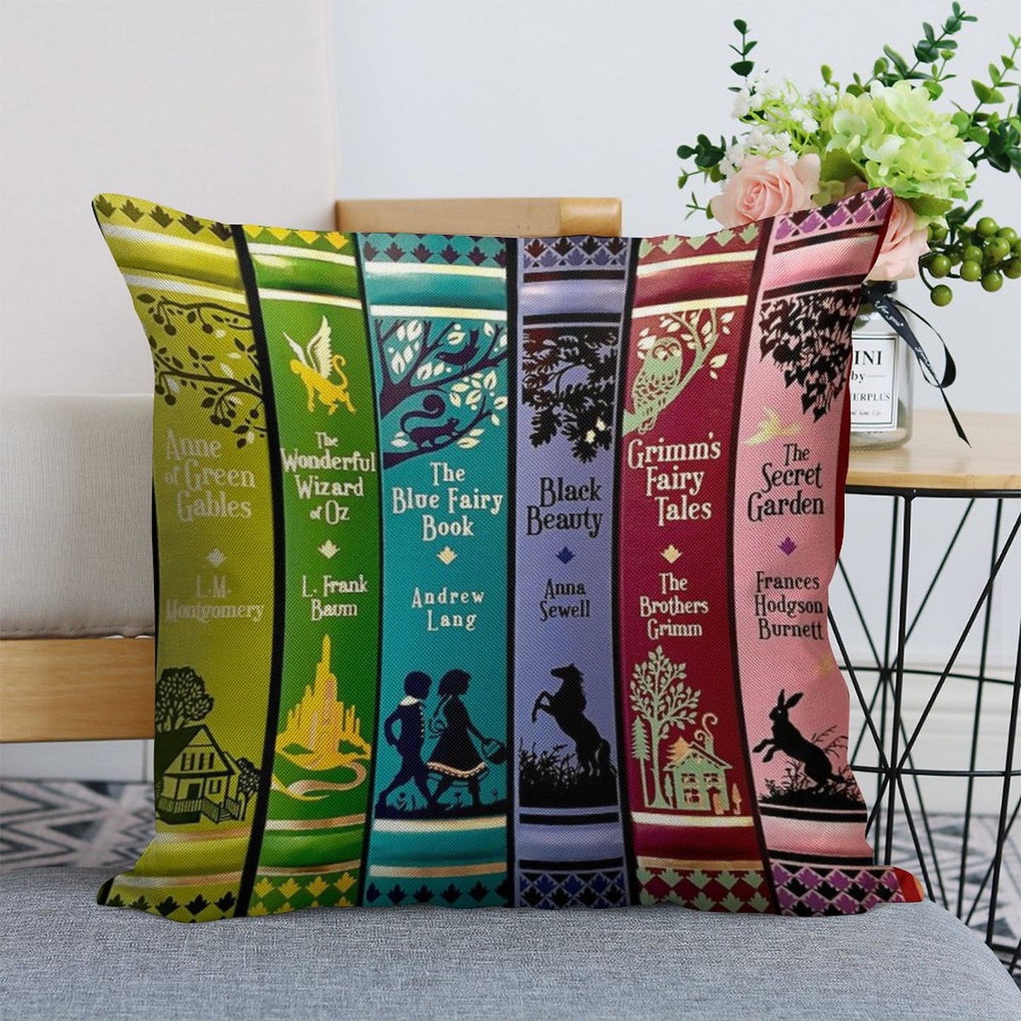 The Magic of Make-Believe Linen Throw Pillow Cover